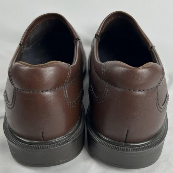 SAS Diplomat Dark Brown Leather Slip On Loafers Shoes Mens 12 M Comfort USA - Picture 4 of 6